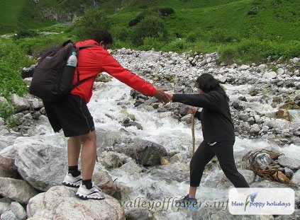 How difficult is the Valley of Flowers trek?