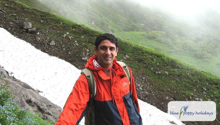 One the way back from Hemkund Sahib, In first week of July 2007.