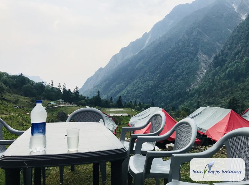 View from Camps in Ghangaria